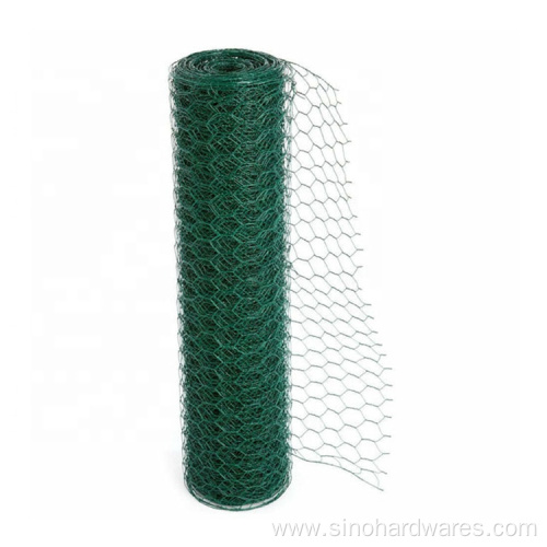 Pvc Plastic Coated Chicken Wire Mesh Chicken Wire Netting 3/4 Inches Wire Mesh For Chicken Coop